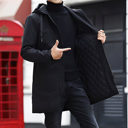 Derren - Pánská bunda s kapucí, lehká a vhodná pro volný čas