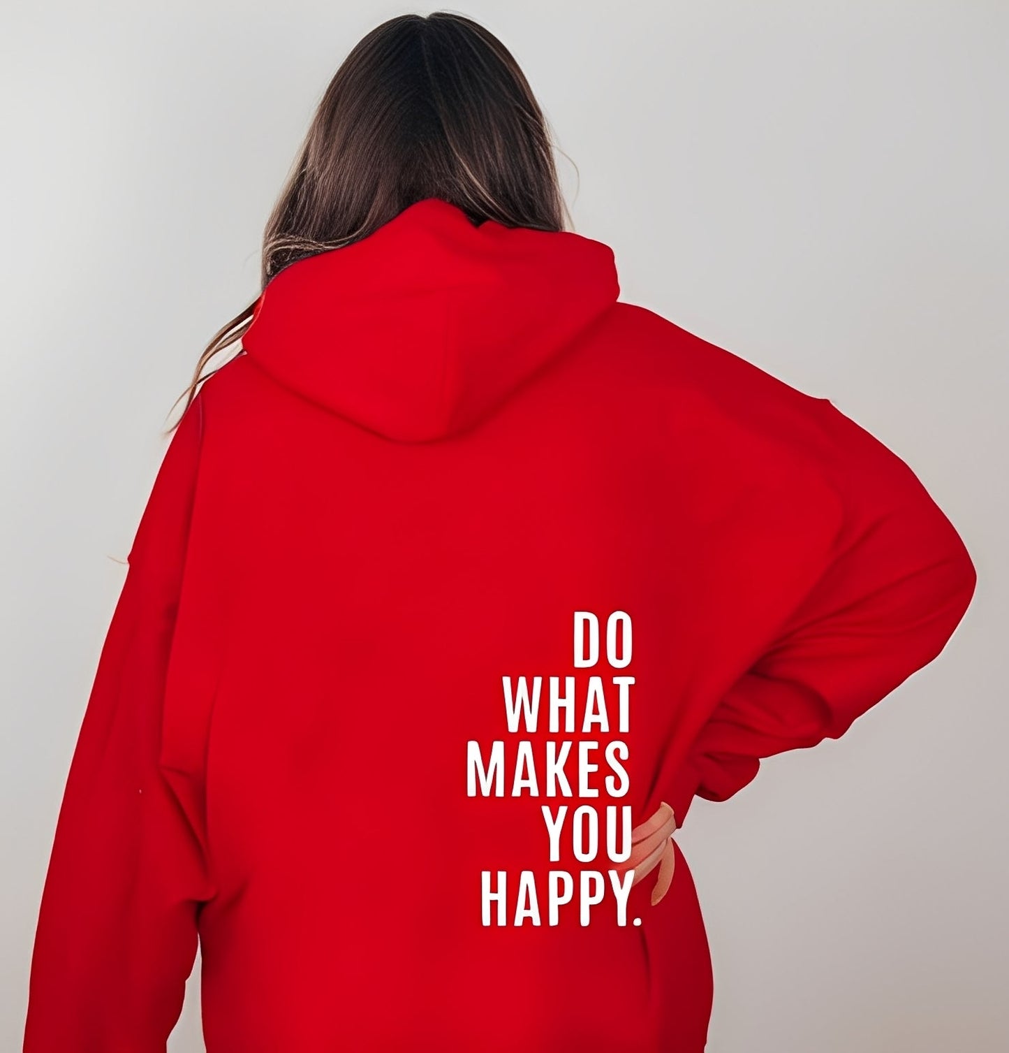 Adrienne - Moderní ženská mikina s kapucí a motivem