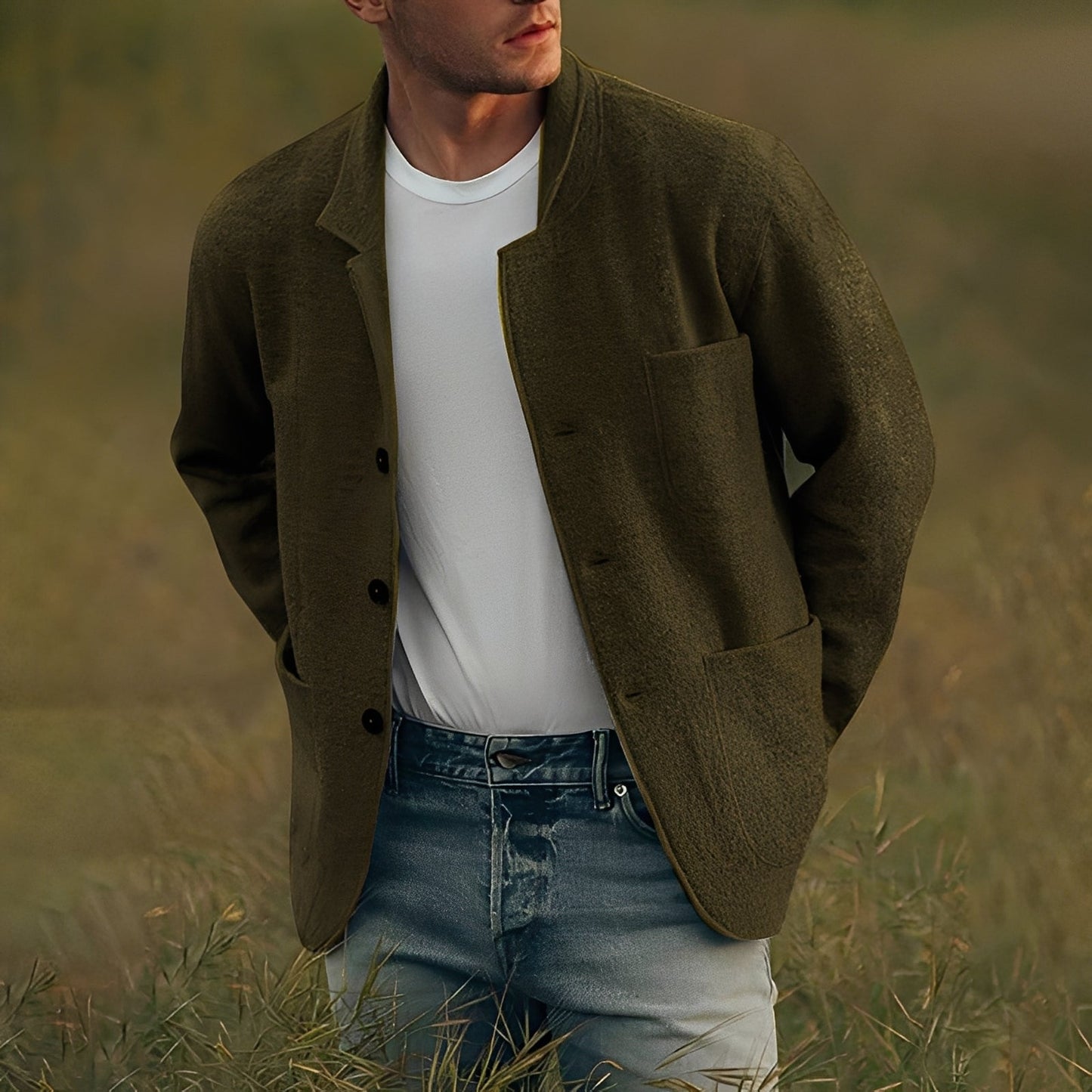 Jourdain - Mužské bundy s mnoha kapsami