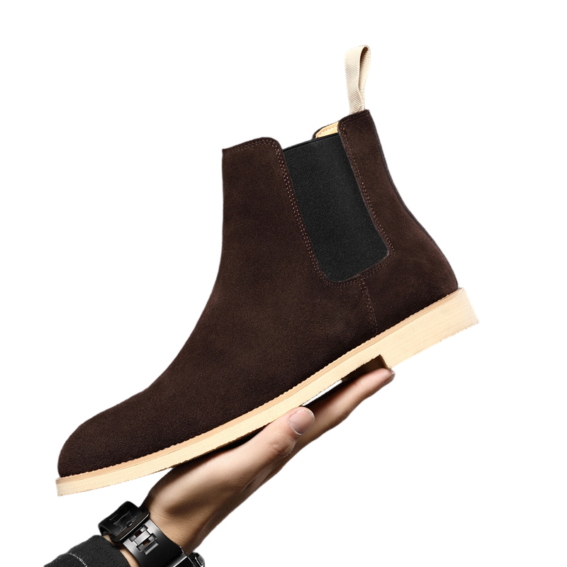 Harris - Klasické kožené Chelsea boty pro muže