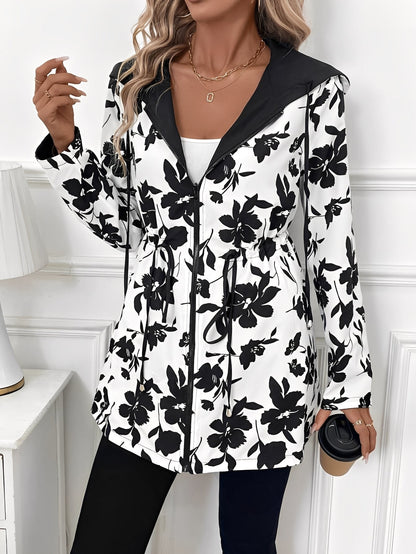 Jennelle - Stylová oboustranná bunda s kapucí pro ženy