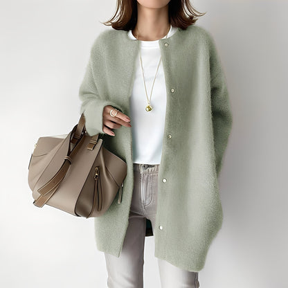 Lucille - Stylový a hřejivý zimní cardigan pro ženy