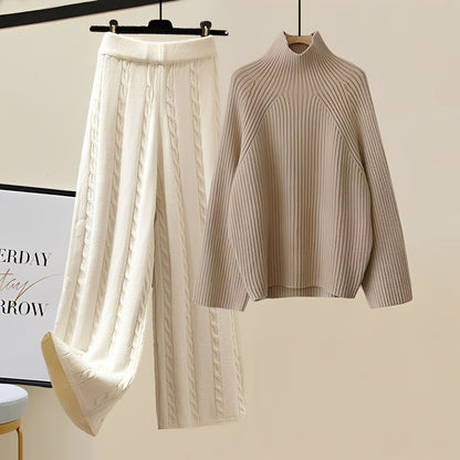 Lucie - Moderní 3dílné pletené sety pro ženy