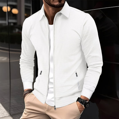 Norton - Elegantní pánská bunda na zip pro přechodná období