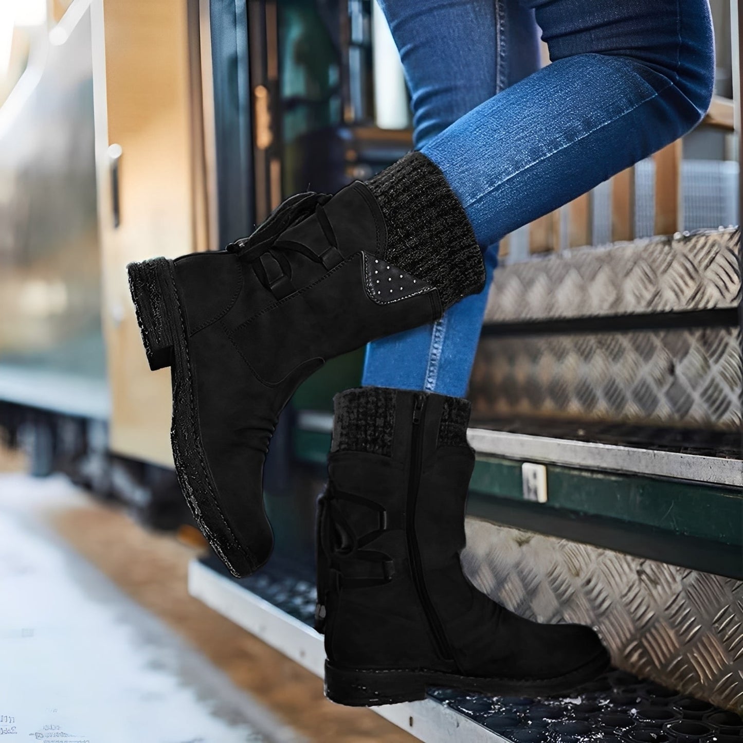 Alisonya - Voděodolné zimní boty pro ženy