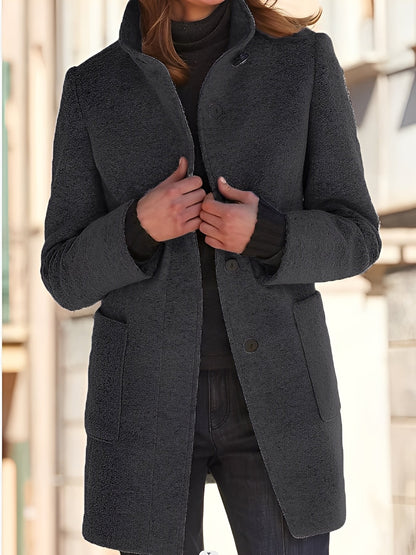 Michele - Dámský větruodolný vlněný kabát