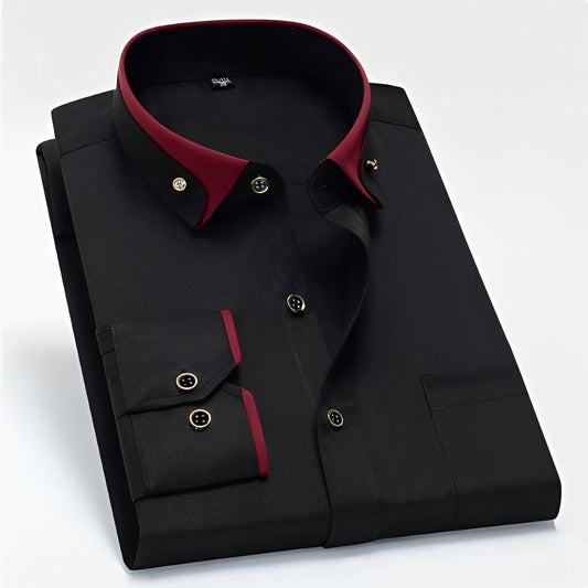 Nolhan - Tradiční pánská košile s dlouhým rukávem