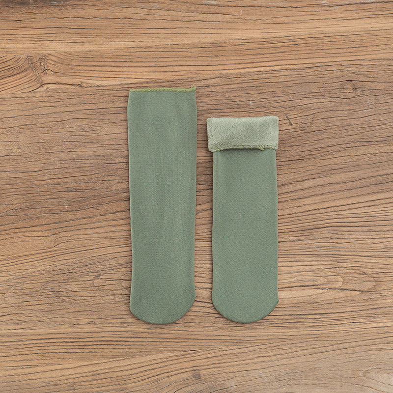 Gloria - Teplé sametové zimní ponožky pro ženy