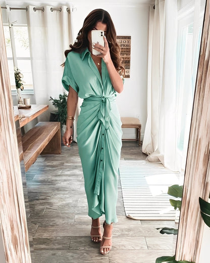 Antoinette - Dlouhé stylové dámské šaty