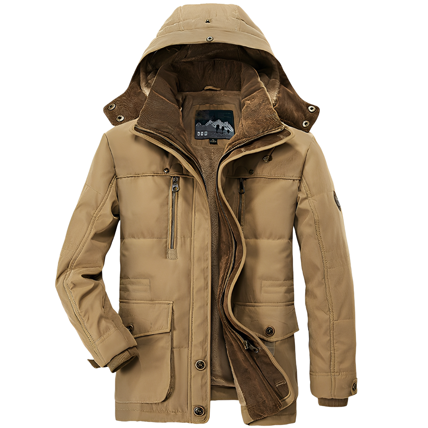 Bruce - Stylová mikina s teplou podšívkou pro muže