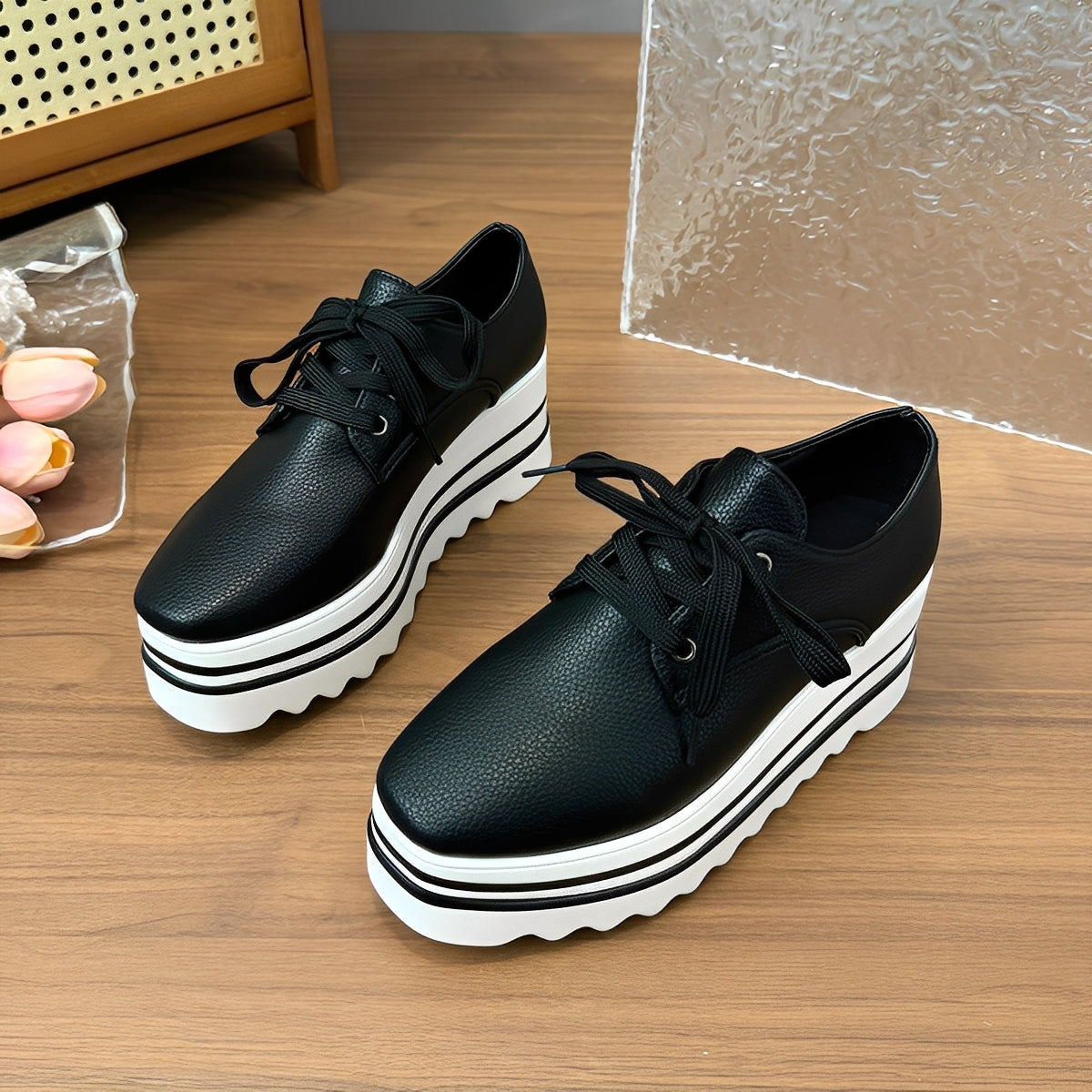 Joanne - Stylové platformové tenisky s vysokou podrážkou pro ženy