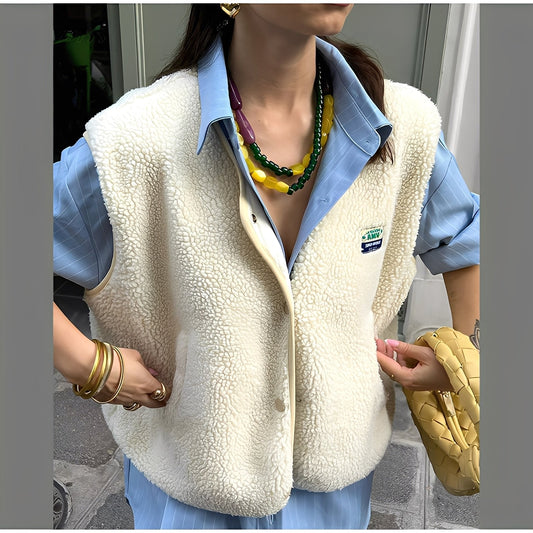 Bénédicte - Pohodlná fleecová vesta pro ženy