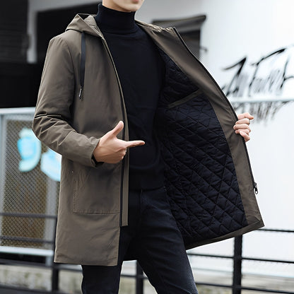 Derren - Pánská bunda s kapucí, lehká a vhodná pro volný čas