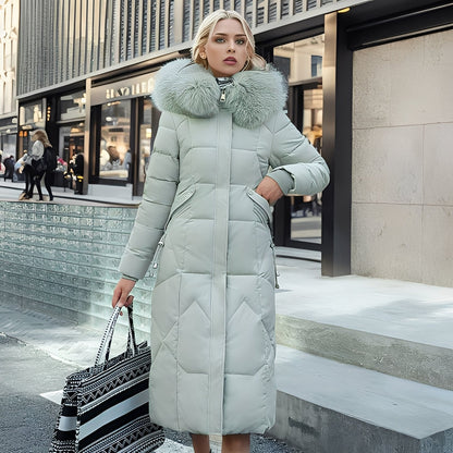 Rachel - Elegantní přiléhavý kabát s kapucí pro ženy