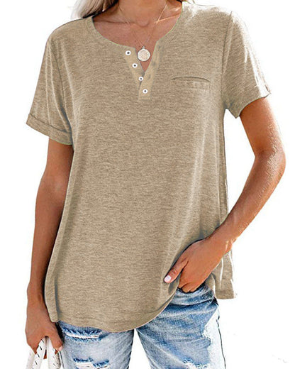 Élodie – Dámská Košile Krátké Rukávy