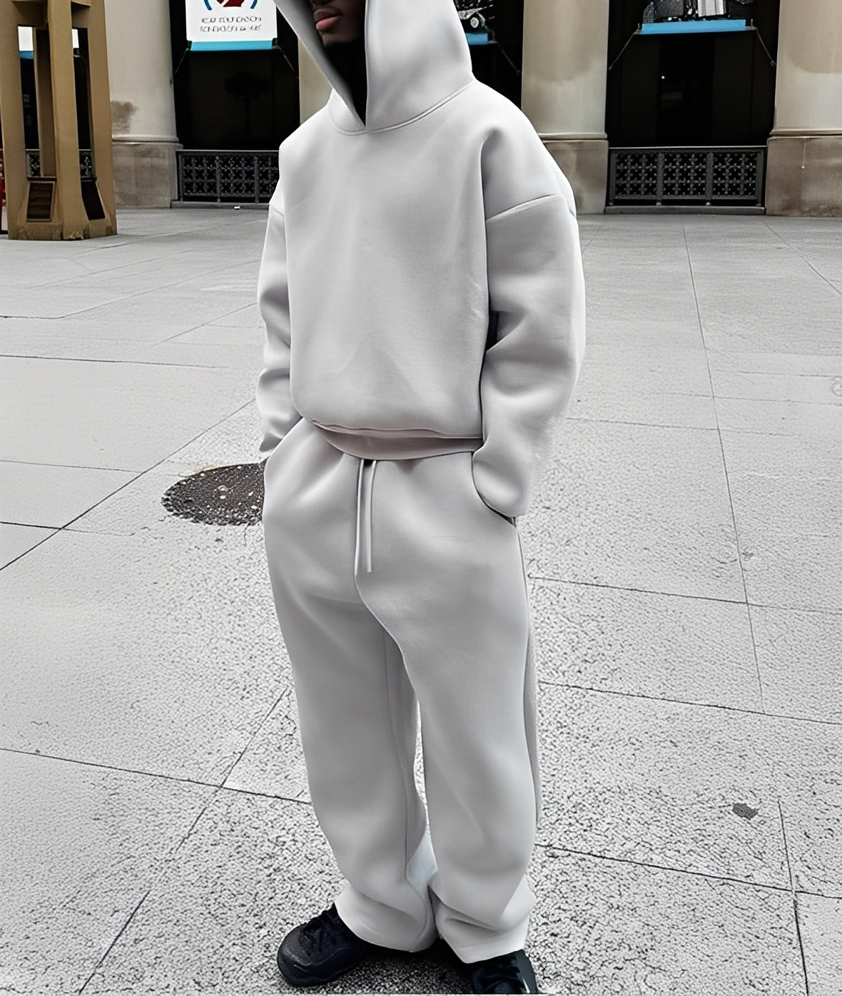 Marco - Komfortní oversize-hoodie set pro muže