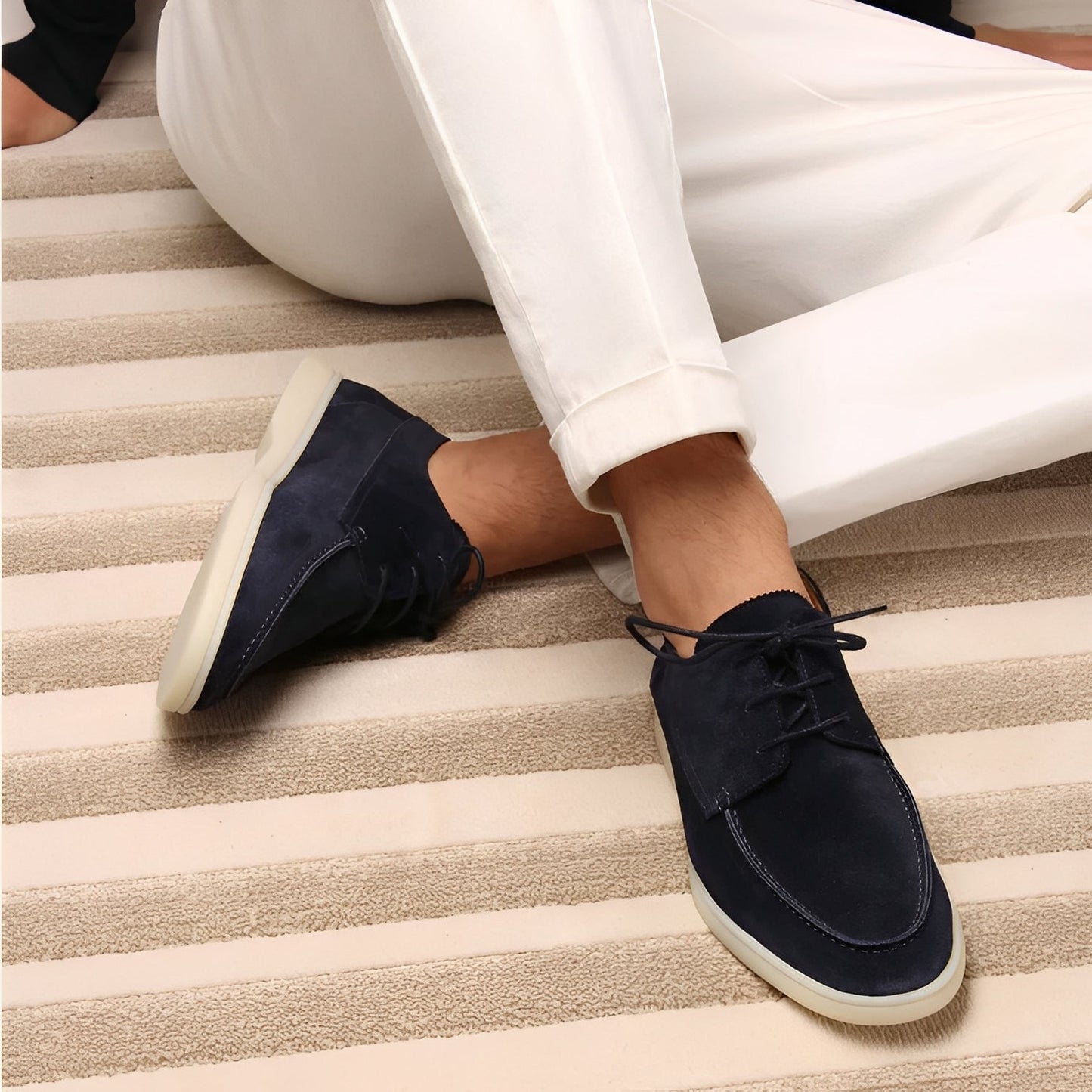 Andrew - Pánské semišové nazouváky v ležérním stylu