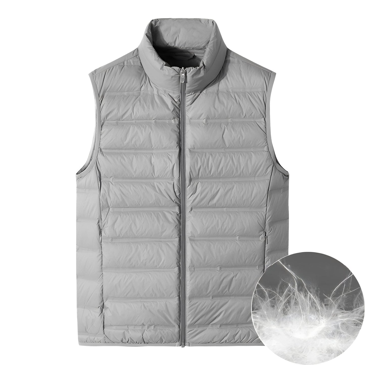 David - Pohodlná teplá spodní vesta pro muže