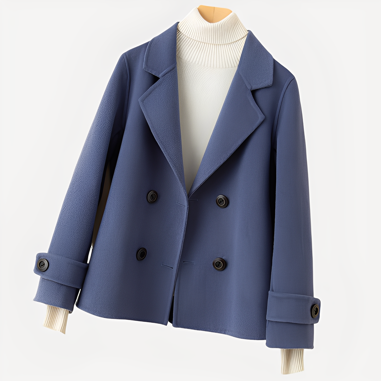 Sofia - Elegantní krátký kašmírový kabát pro ženy