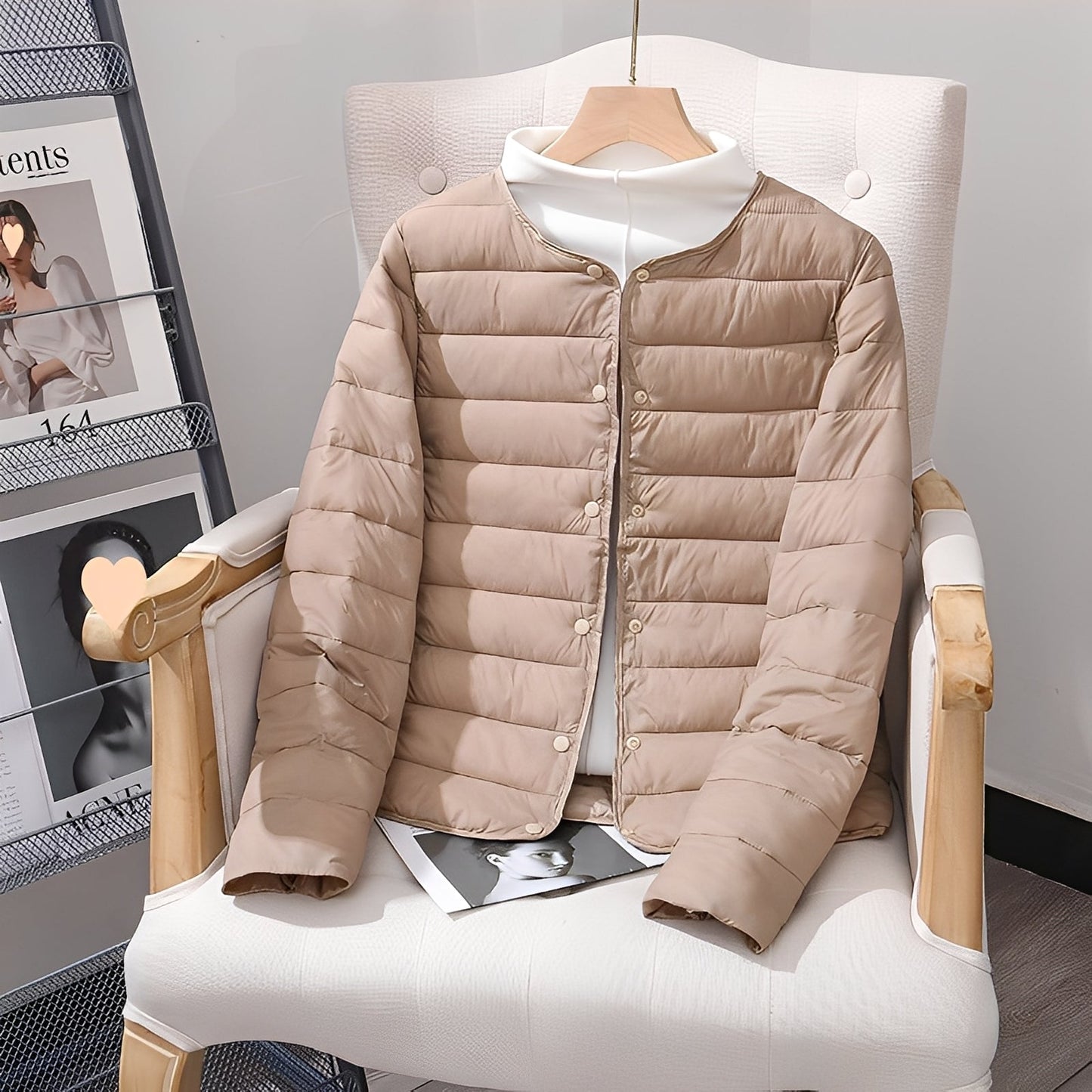 Ramona - Lehká, pohodlná péřová bunda pro ženy