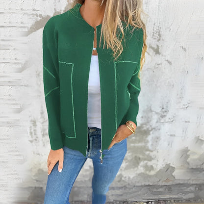 Chelsea - Dámská elegantní bunda na zip