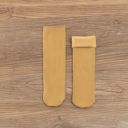 Gloria - Teplé sametové zimní ponožky pro ženy