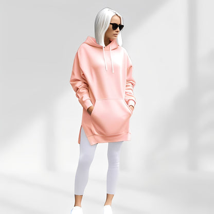 Amarante - Dámská volná bunda s kapucí