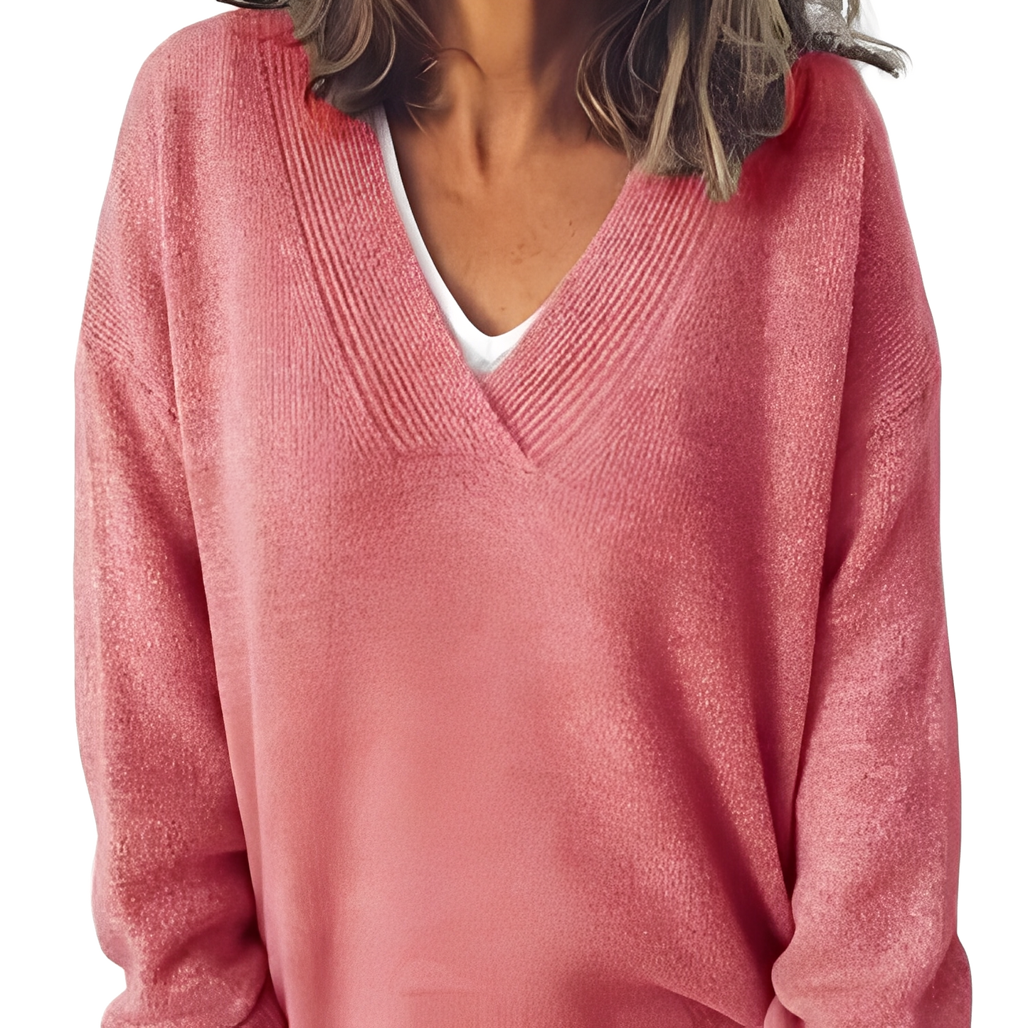 Camryn - Příjemný, volně pletený dámský svetr