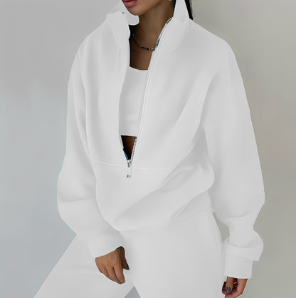 Mélissa - Sada dvou kusů oversize pohodlná z teplákoviny