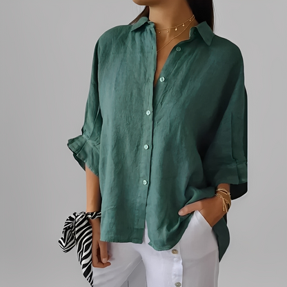 Antoinete - Stylová dámská halenka s dlouhými rukávy