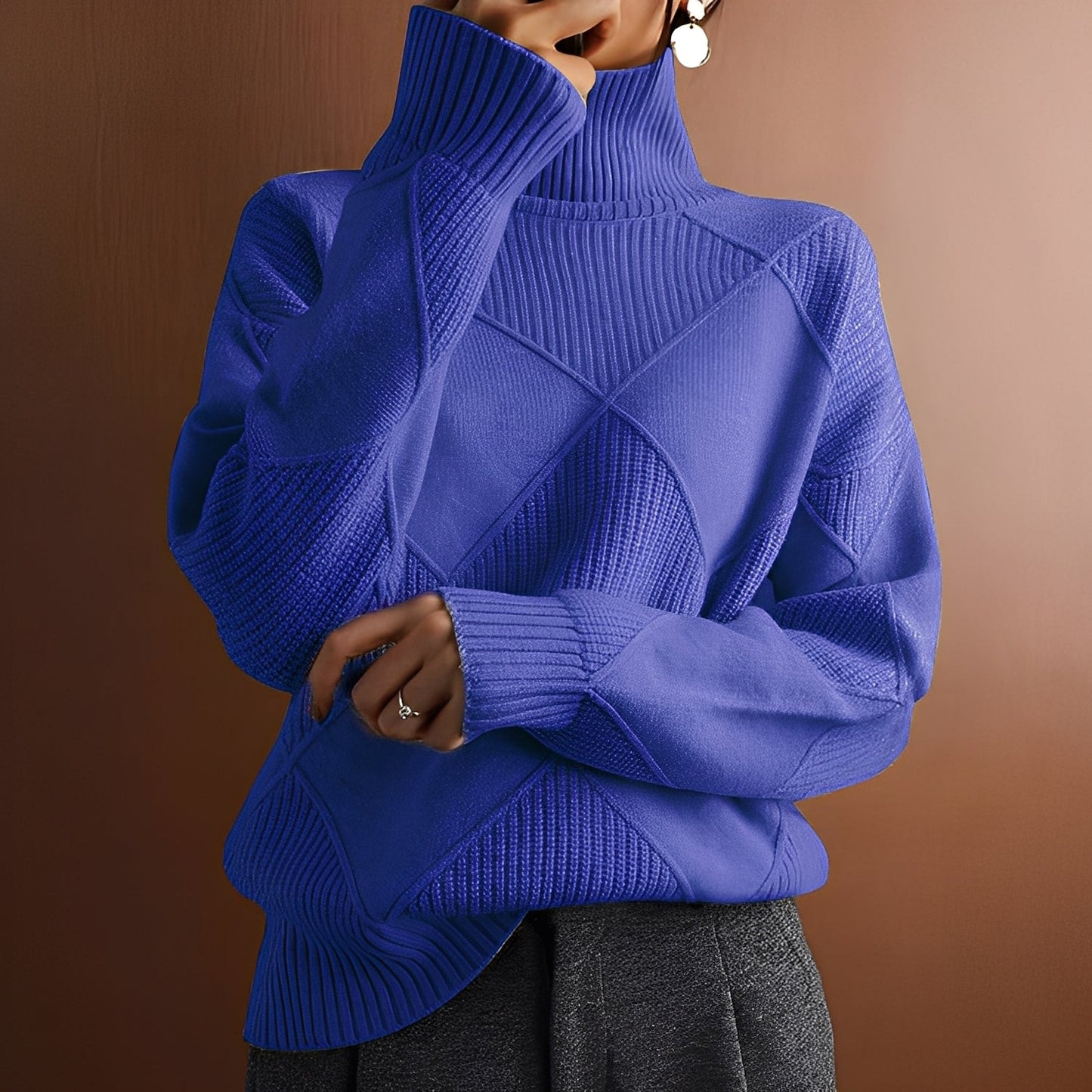 Morgan - Moderní kašmírový rolák pro ženy