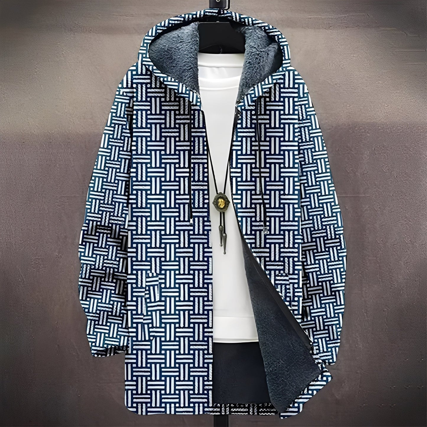 Wiley - Elegantní, univerzální kabát pro muže s designovým prvkem