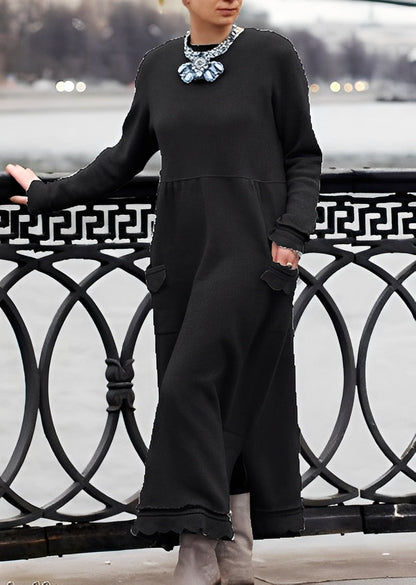 Emma - Současné, komfortní, teplé šaty pro ženy