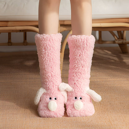 Krystelle - Stylové, milé a teplé podlahové ponožky pro ženy