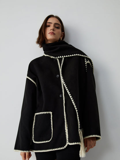 Elodie – Jacka s šálou