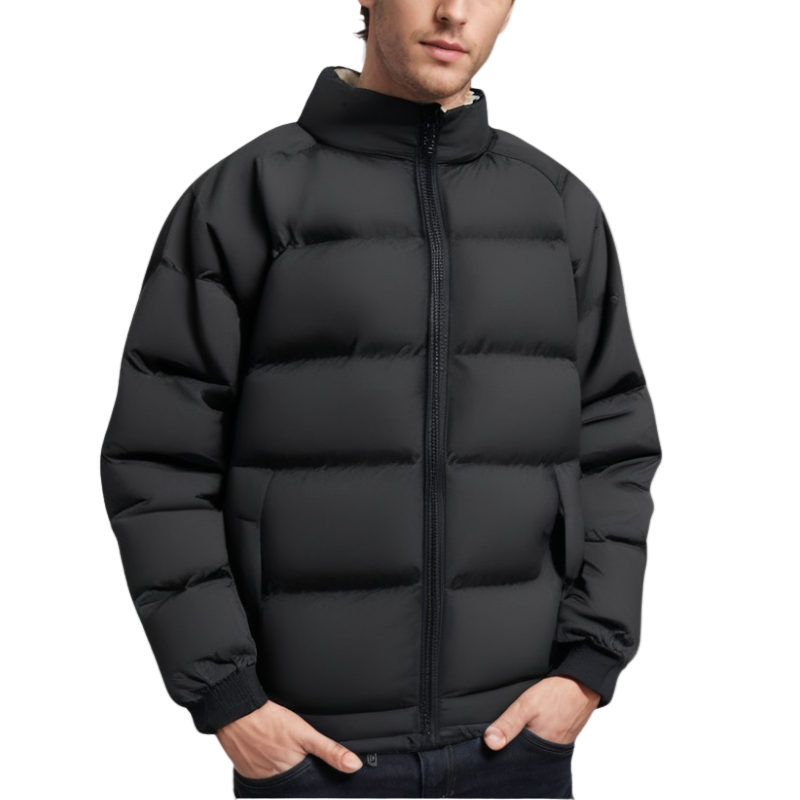 Calvin – Pánská puffer bunda s fleece podšívkou