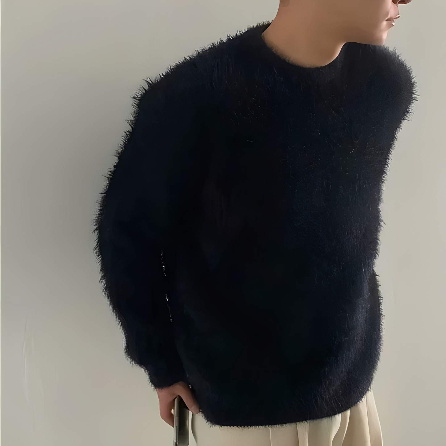 Abbán - Komfortní zimní svetr pro muže