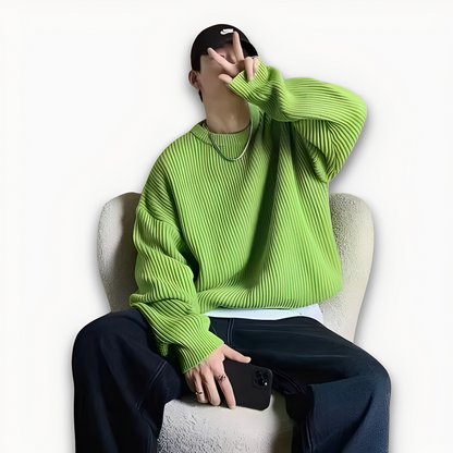 Abdias - Nadměrný pánský pletený svetr