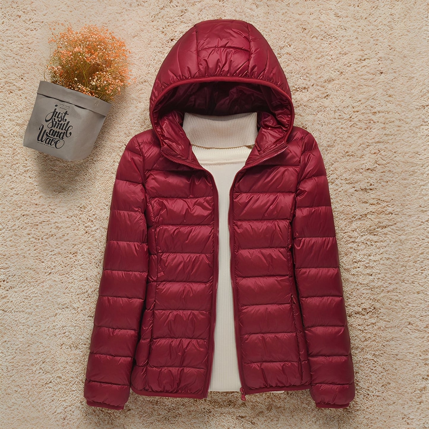 Abbie - Dámská bunda s kapucí