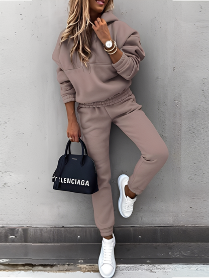 Dianna - Stylový teplákový komplet s kapucí pro ženy