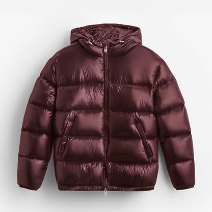 Myles - Extra teplá pánská péřová bunda s kapucí