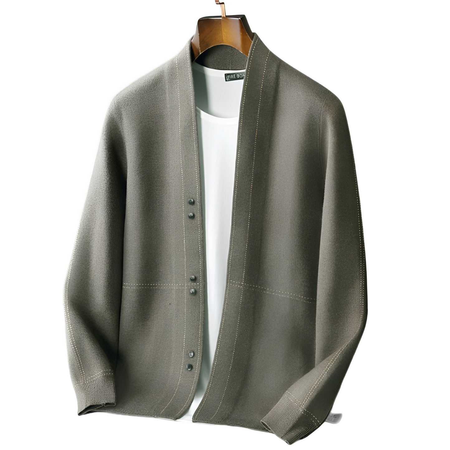 Alfie - Pánský moderní teplý vlněný cardigan