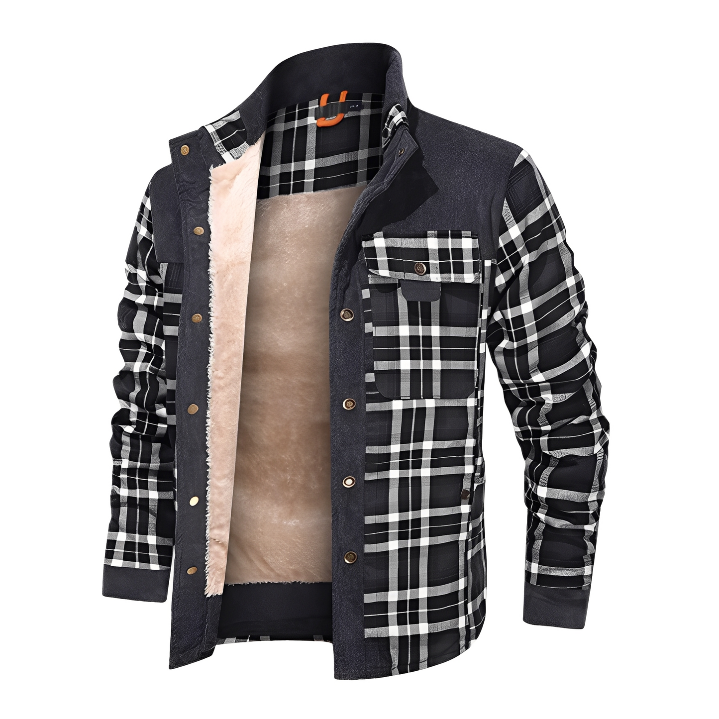 Harmon - Elegance u kárované bundy pro muže