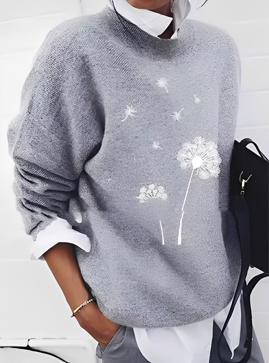 Milly - Módní, pohodlný dámský svetr s potiskem