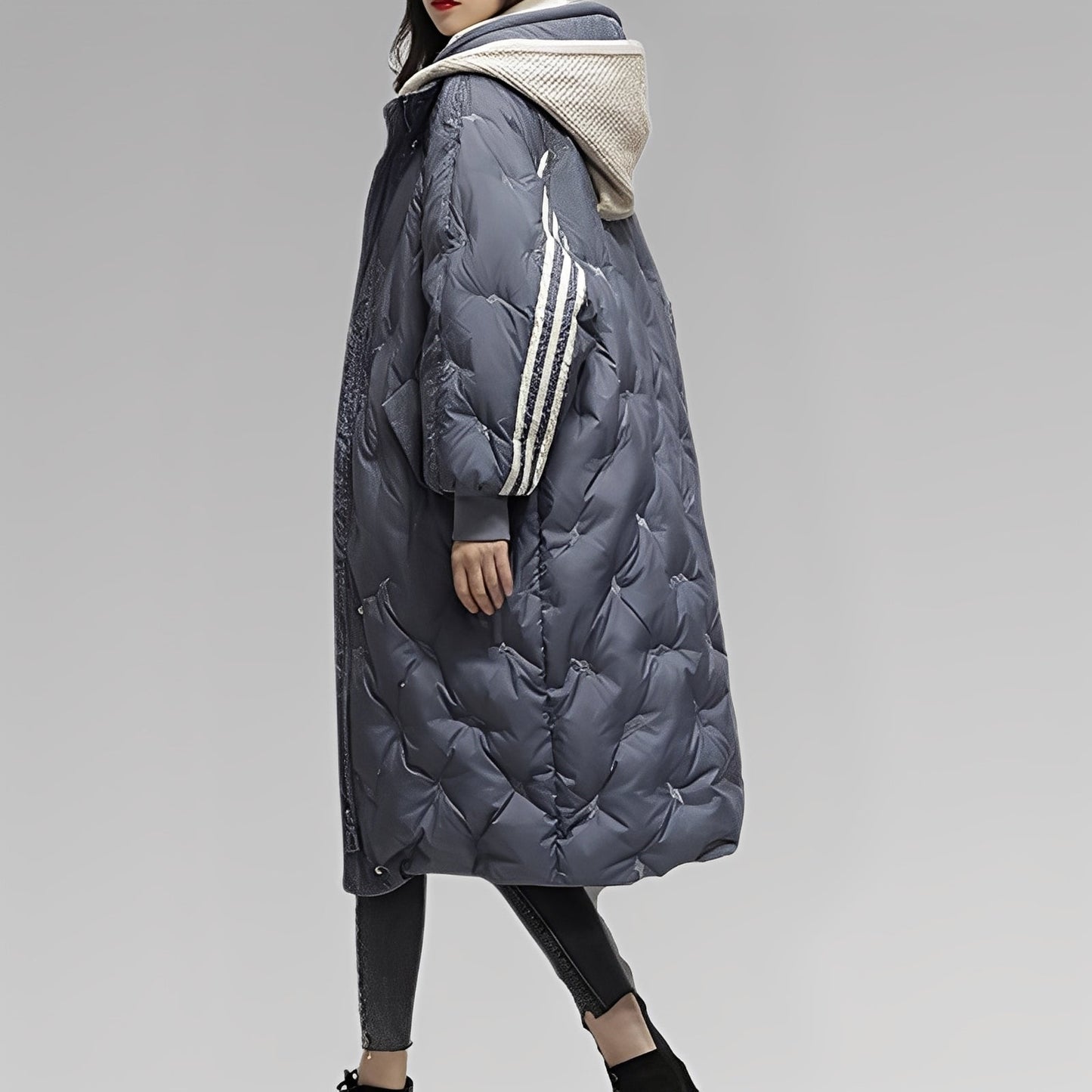 Tiril – Dlouhá dámská dunovka