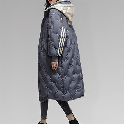 Tiril – Dlouhá dámská dunovka