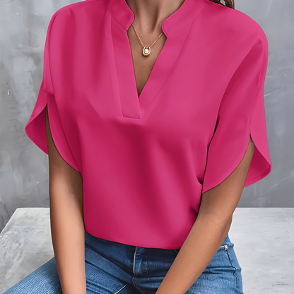 Alicie - Stylová dámská halenka s V-výstřihem