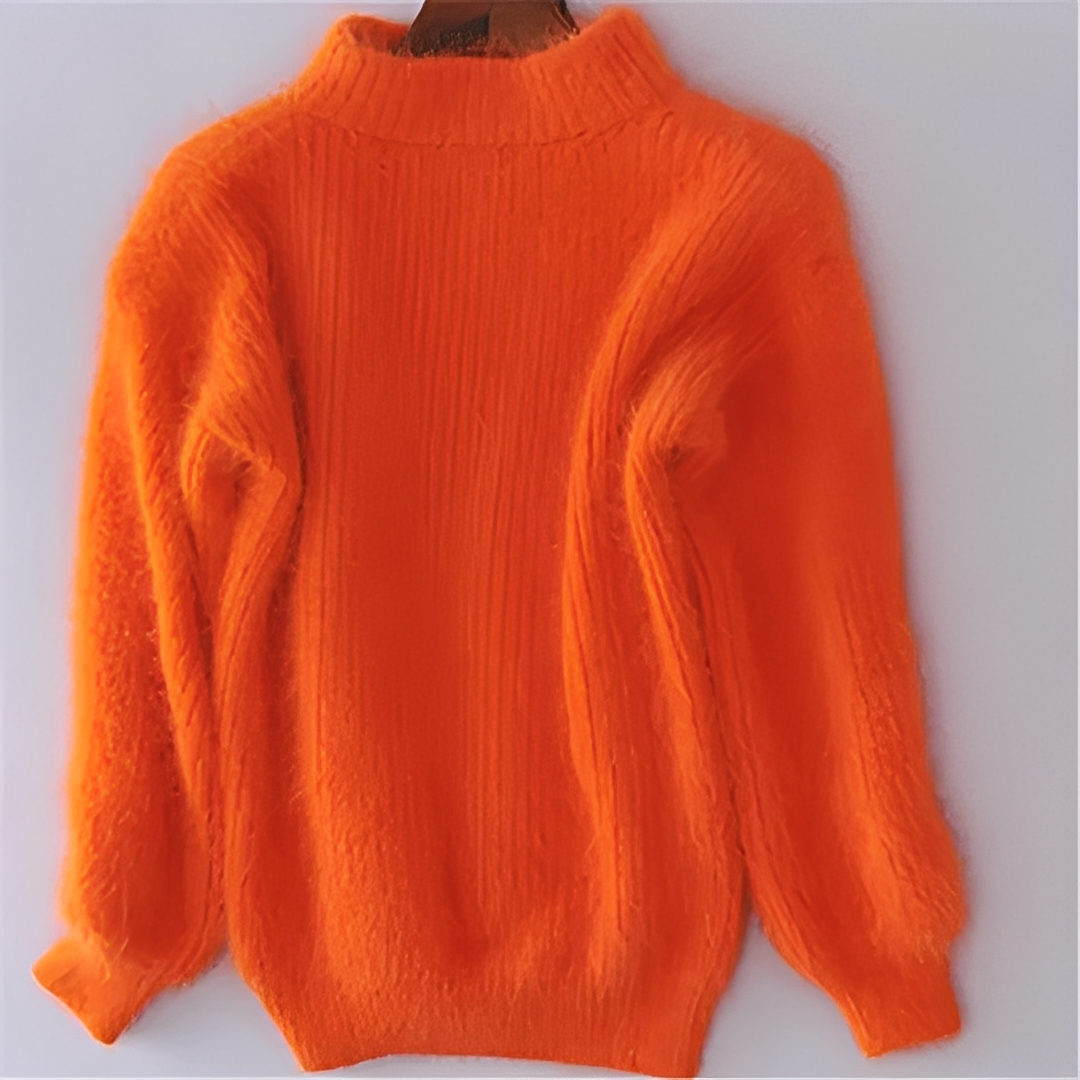 Maude - Trendy svetr s vysokým límcem, teplý pro ženy