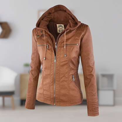 Abigaille - Trendová kožená bunda pro ženy