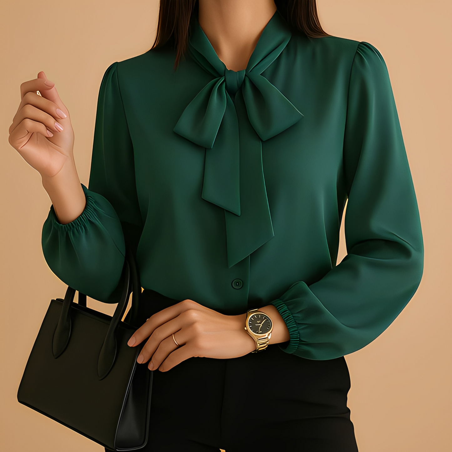 Blainne - Ženská elegantní halenka s motýlkem